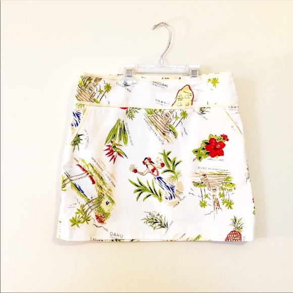 J. Crew Dresses & Skirts - J. Crew Hawaiian Hula coconut skirt size 8